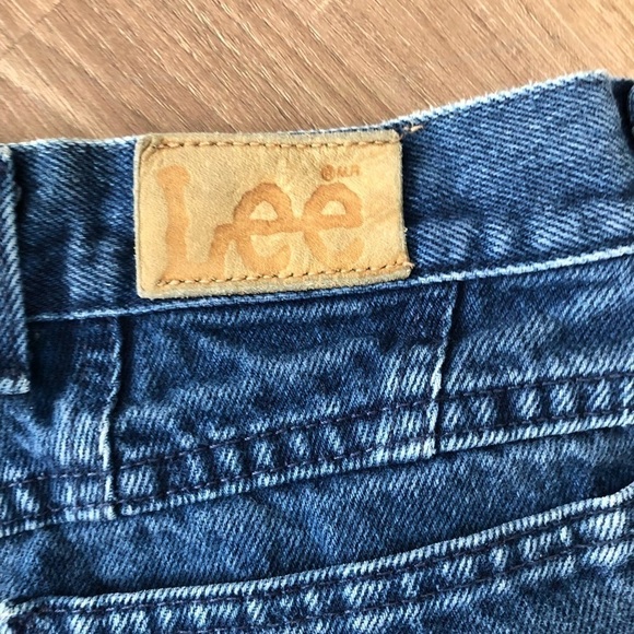 LEE Vintage blue high rise mom jeans size 12 medium - Picture 6 of 8